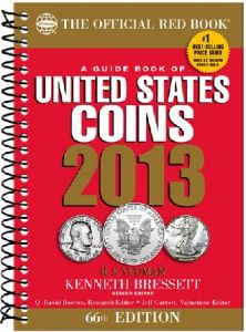 2013 Red Book of U.S. Coins 66th Edition Softcover Spiral
