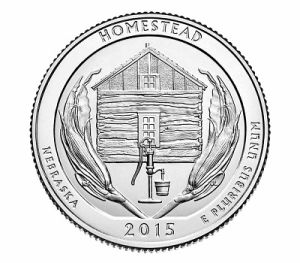 2015 P Homestead National Park Quarter