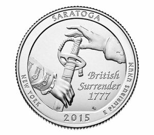 2015 P Saratoga National Park Quarter