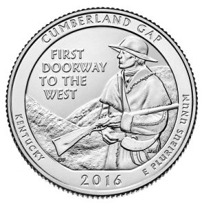 2016 P Cumberland Gap National Park Quarter