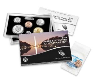 2019 United States Silver Proof 11 Coin Complete Set