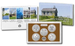 2020 United States Clad Proof 5 Coin National Park Quarter Set 