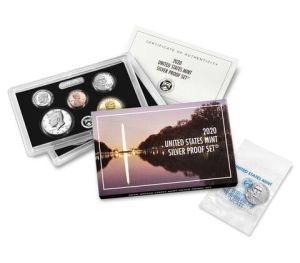 2020 United States Silver Proof 11 Coin Complete Set Includes Reverse Proof West Point Jefferson Nickel
