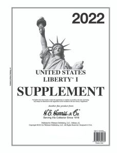 2022 Harris Liberty 1 Supplement for U.S. Stamps