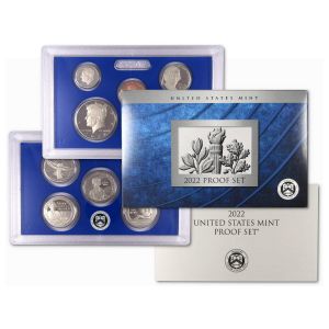 2022 United States Clad Proof 10 Coin Complete Set 