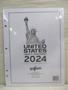NEW 2024 Harris Liberty 1 Supplement for U.S. Stamps
