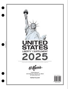 2025 Harris Liberty 1 Supplement for U.S. Stamps