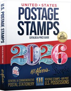 2026 Harris United States Postage Stamps Catalog & Price Guide 91st Edition