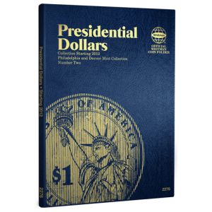 Whitman Coin Folder #2276 Presidential Dollars Volume 2 P&D mints 2012-2016