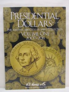 Harris Coin Folder #2277 Presidential Dollars Volume 1 P&D Mints 2007-2011