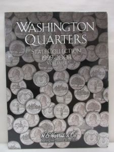 Harris Coin Folder #2580 State Quarters Volume 1 1999-2003