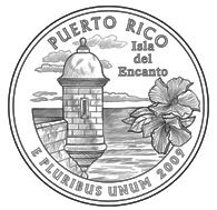 2009 P Puerto Rico Territorial Quarter