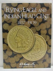 Harris Coin Folder #2671 Flying Eagle & Indian Head Cents 1857-1909