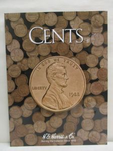 Harris Coin Folder #2676 Cents Blank No Dates