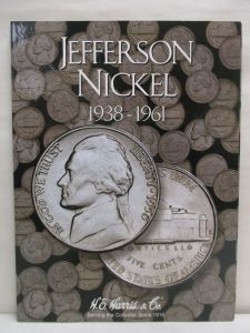 Harris Coin Folder #2679 Jefferson Nickels Volume 1 1938-1961