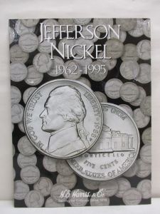 Harris Coin Folder #2680 Jefferson Nickels Volume 2 1962-1995