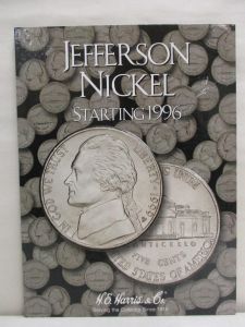 Harris Coin Folder #2681 Jefferson Nickels Volume 3 Starting 1996