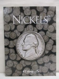 Harris Coin Folder #2682 Nickels Blank No Dates