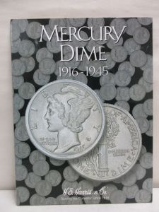 Harris Coin Folder #2683 Mercury Dimes 1916-1945