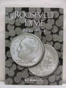 Harris Coin Folder #2684 Roosevelt Dimes Volume 1 1946-1964