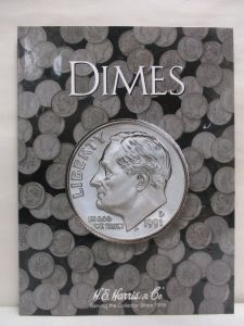 Harris Coin Folder #2686 Dimes Blank No Dates