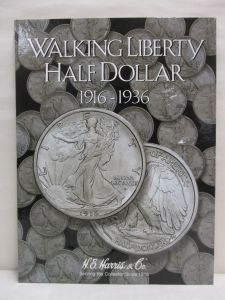 Harris Coin Folder #2693 Liberty Walking Half Dollars Volume 1 1916-1936