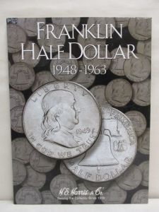 Harris Coin Folder #2695 Franklin Half Dollars 1948-1963
