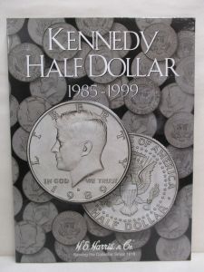 Harris Coin Folder #2697 Kennedy Half Dollars Volume 2 1985-1999