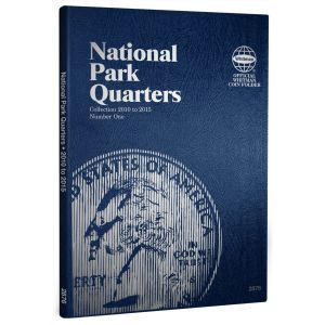 Whitman Coin Folder #2876 National Park Quarters Volume 1 2010-2015