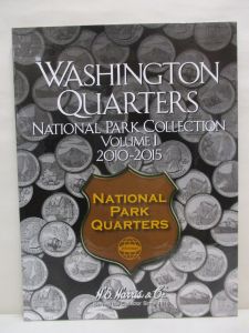 Harris Coin Folder #2880 National Park Quarters Volume 1 2010-2015