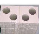 pack of 100 Cowens 2x2 Staple Type 2-Hole Pennies 19mm Holder