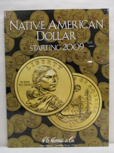 Harris Coin Folder #3162 Native American Dollars P&D Mints Starting 2009