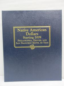 Native American Dollars Starting 2009 3 page Whitman Classic Album #3210 