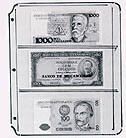 3 Pocket Cowens Vinyl Currency Page
