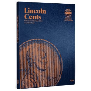 Whitman Coin Folder #4004 Lincoln Cents Volume 4 Starting 2014