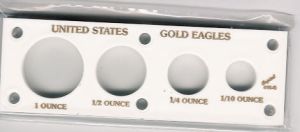 Capital #415G U.S. Gold Eagles Bullion Type Set