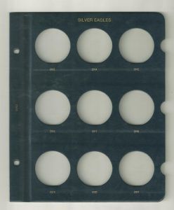 Whitman Classic American Silver Eagle Dated Page 2013-2021 #4453