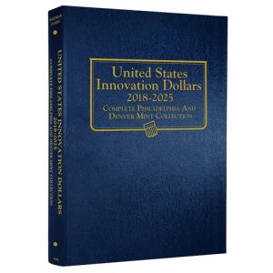 United States Innovation Dollars 2018-2025 P&D Mints 4 Page Whitman Classic Album #4788 