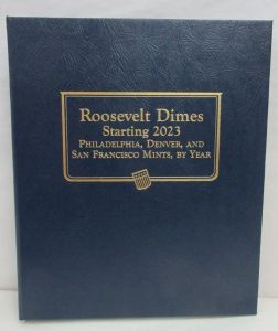Roosevelt Dimes Starting 2023 2 page Whitman Classic Album #4948
