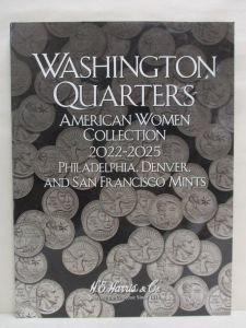 Harris Coin Folder #4951 Washington Quarters American Women Collection P, D & S Mints 2022-2025