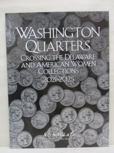 Harris Coin Folder #4952 Washington Quarters Crossing the Delaware & American Women Collections 2021-2025