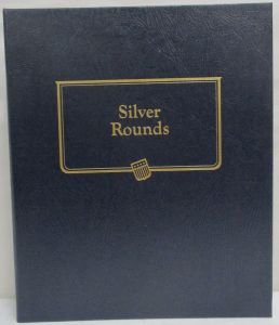Silver Rounds 4 page Whitman Classic Album #5034