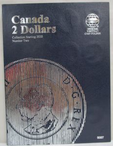 Whitman Coin Folder #5087 Canadian Two Dollars Toonies Volume 2 Starting 2020