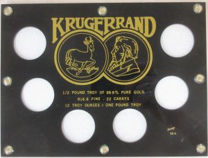 CLOSE OUT Capital #55K Krugerrand Gold BLACK