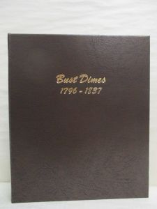Dansco Coin Album #6121 Bust Dimes 1796-1837