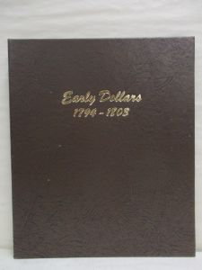 Dansco Coin Album #6170 Early Dollars 1794-1803