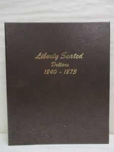 Dansco Coin Album #6171 Liberty Seated Dollars 1840-1873