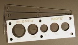 Capital #11 Proof Set Holder Cent to Half Dollar