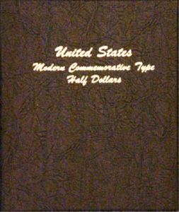 Dansco Coin Album #7061 Modern Commemorative Type Half Dollars Starting 1982 (1 coin per type)