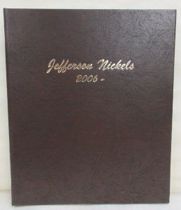 Dansco Coin Album #7114 Jefferson Nickels NO PROOFS Starting 2006